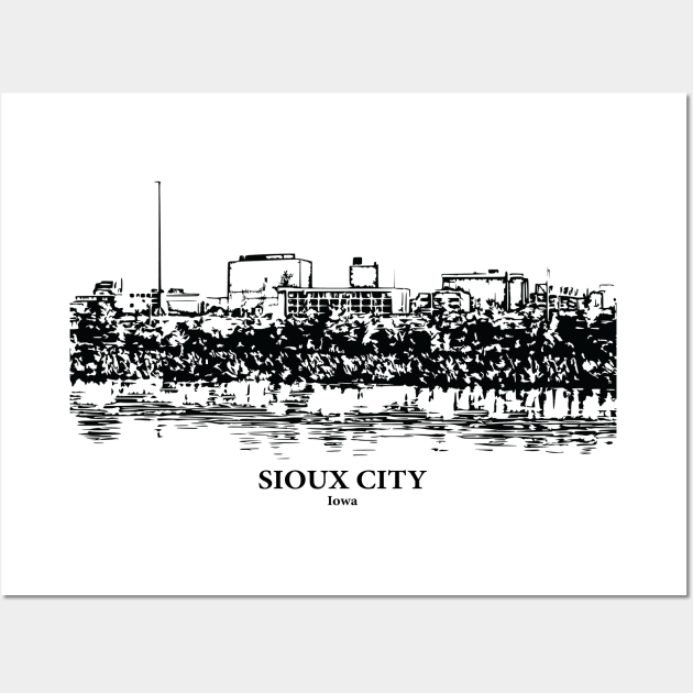 Sioux City - Iowa Wall Art by Lakeric